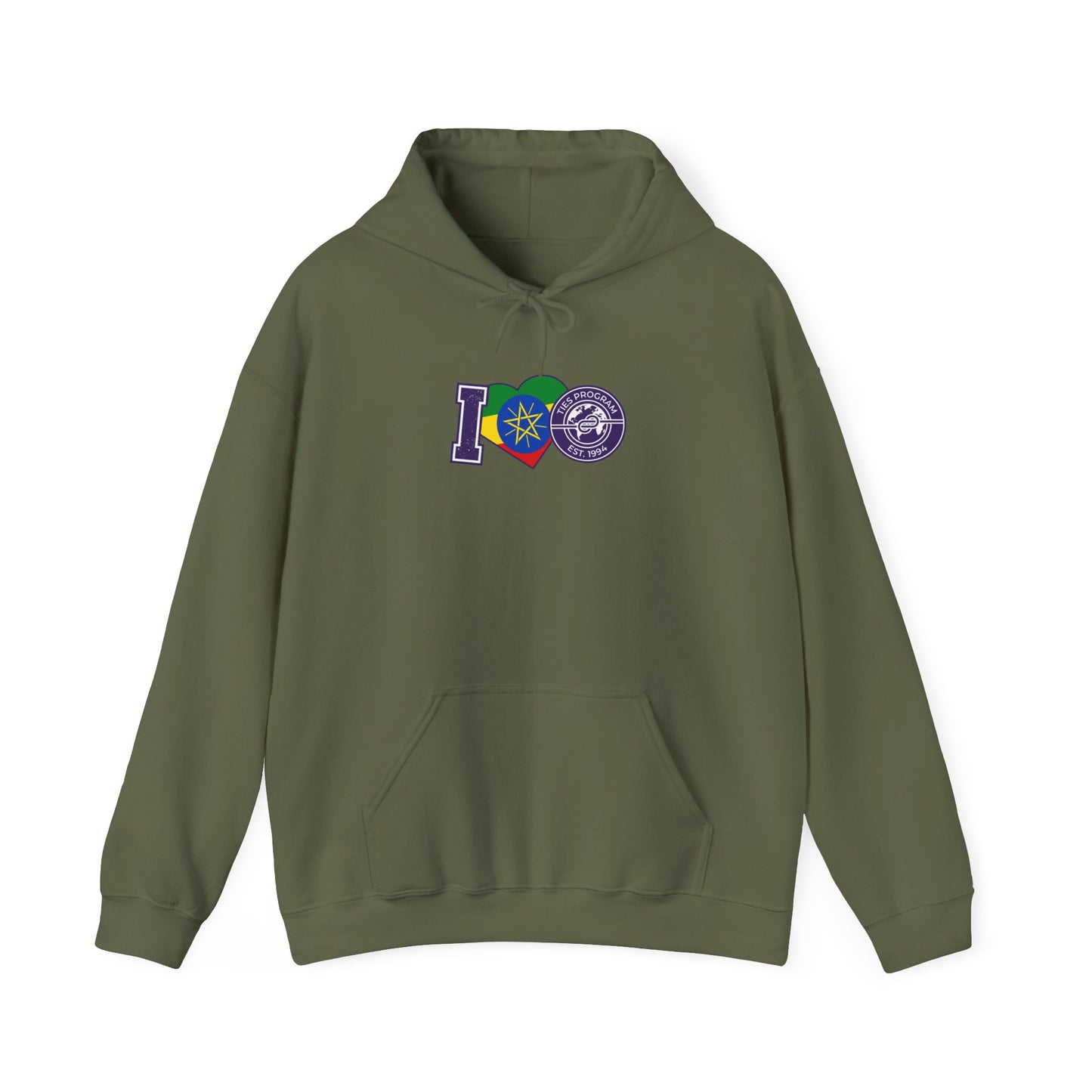 Ties Ethiopia Unisex Heavy Blend™ Hooded Sweatshirt