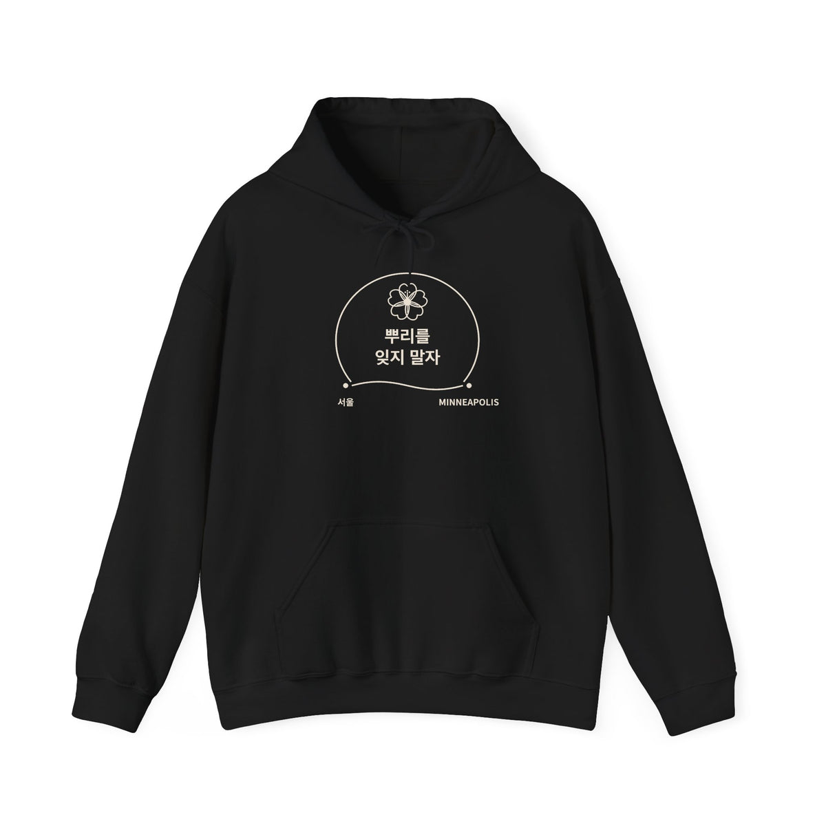 Remember Where You Came From — Personalized Korean Two-City Hoodie