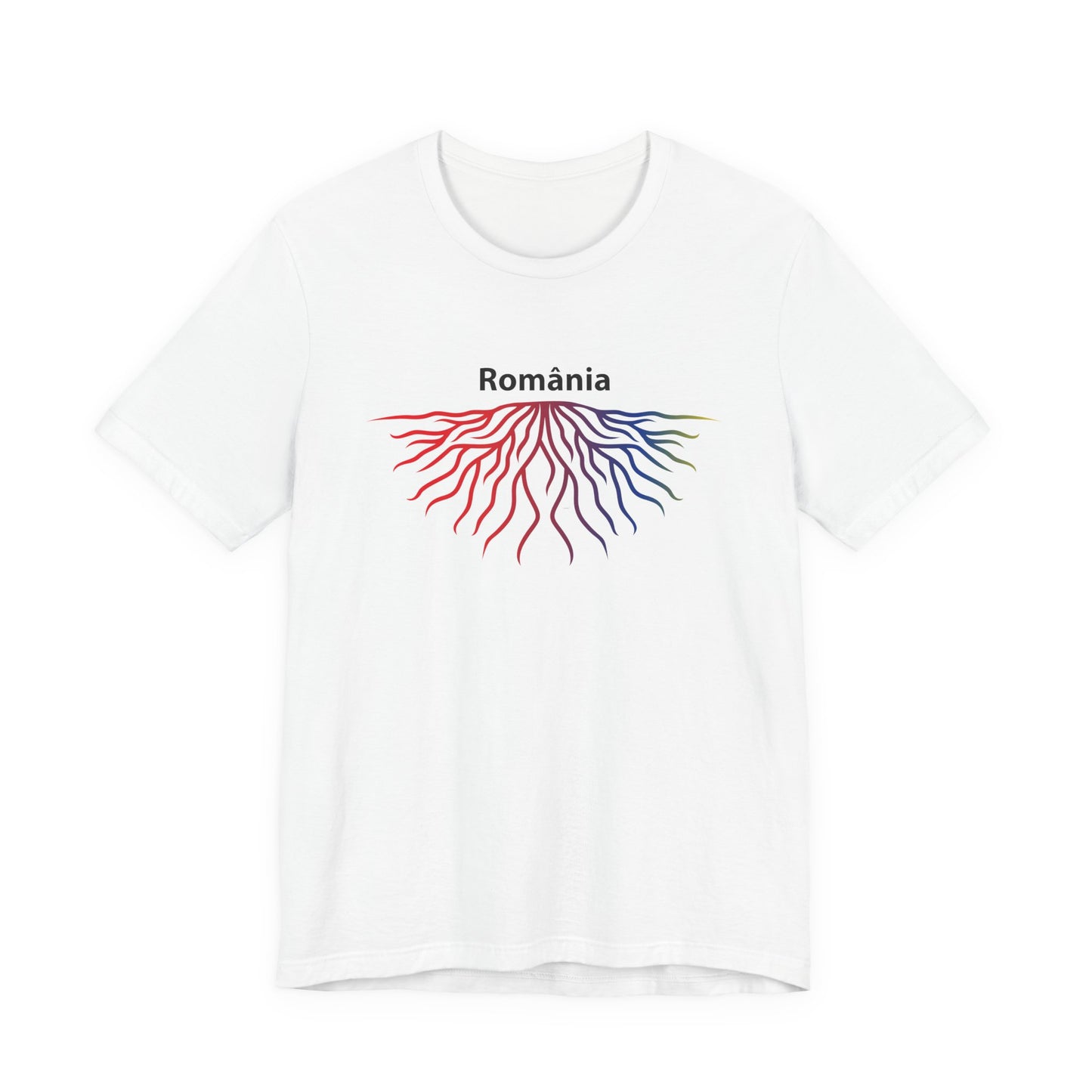 Romania Roots -  Adoption Unisex Jersey Short Sleeve Tee