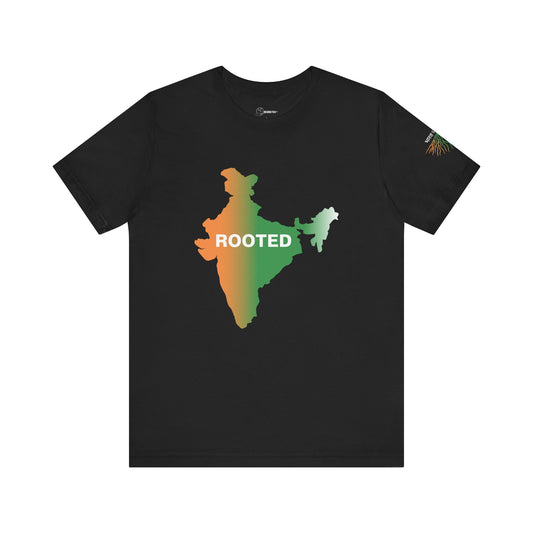 India Edition - Rooted Adoption Unisex Jersey Short Sleeve Tee