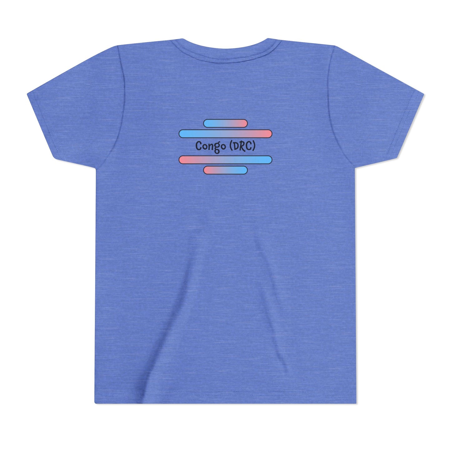 Congo DRC Youth Adoption Short Sleeve Tee