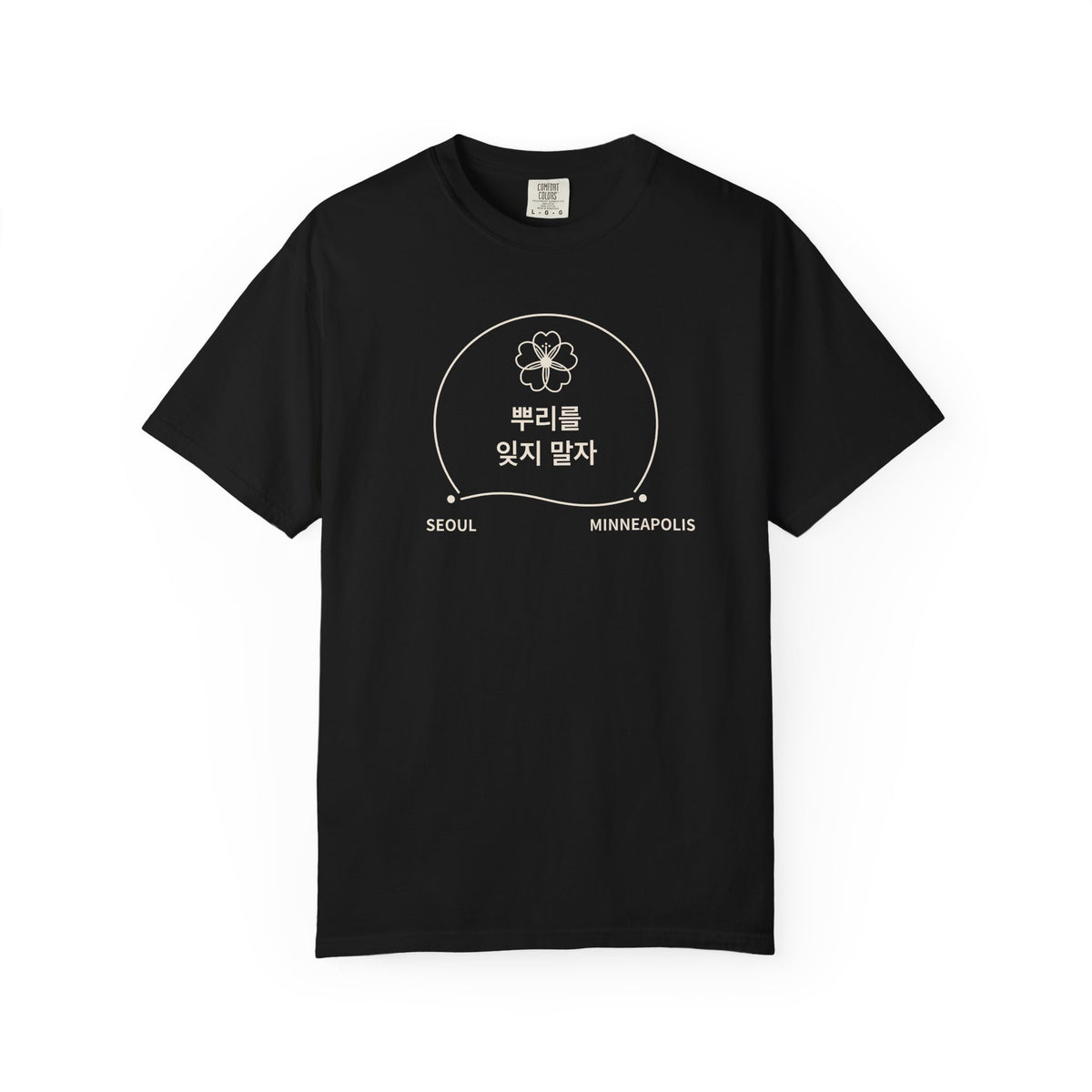 Remember Where You Came From — Personalized Korean Two-City Shirt