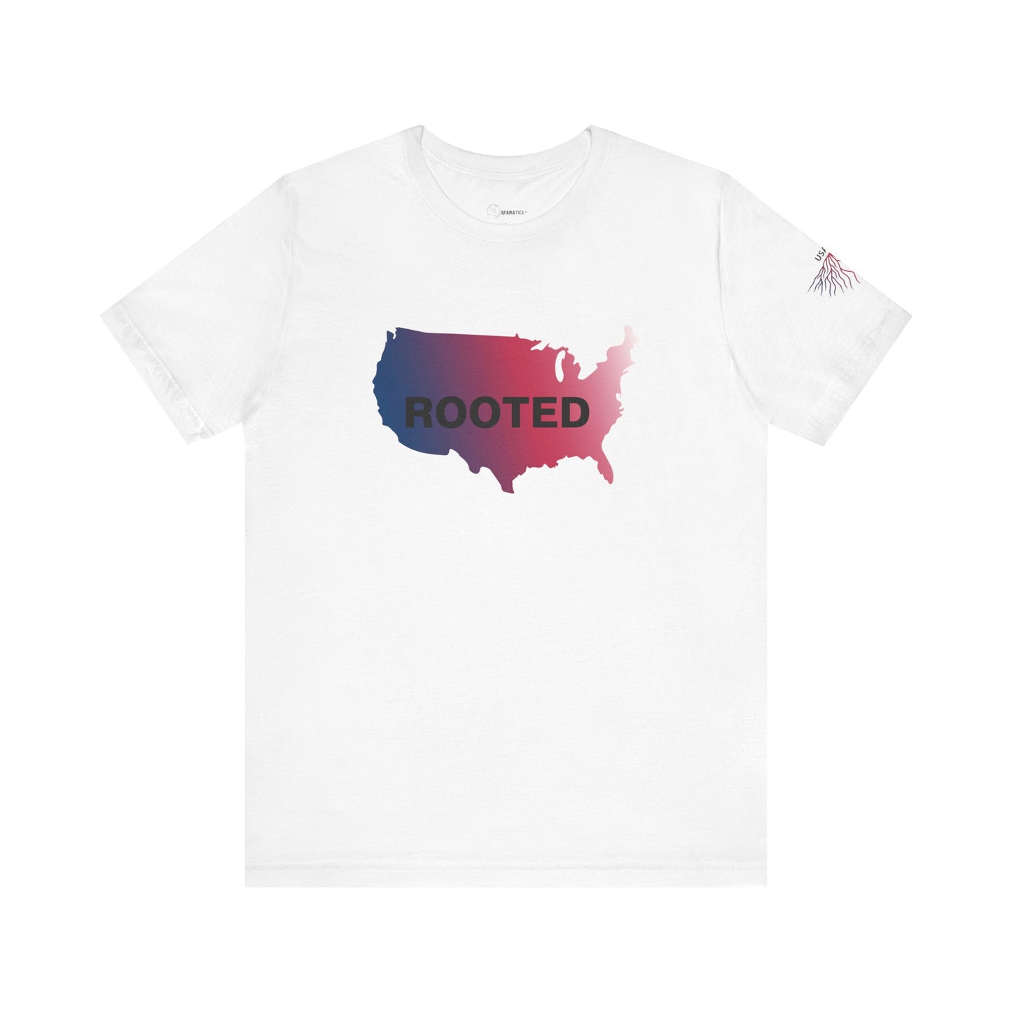 USA Edition - Rooted Foster Children Adoption Unisex Jersey Short Sleeve Tee