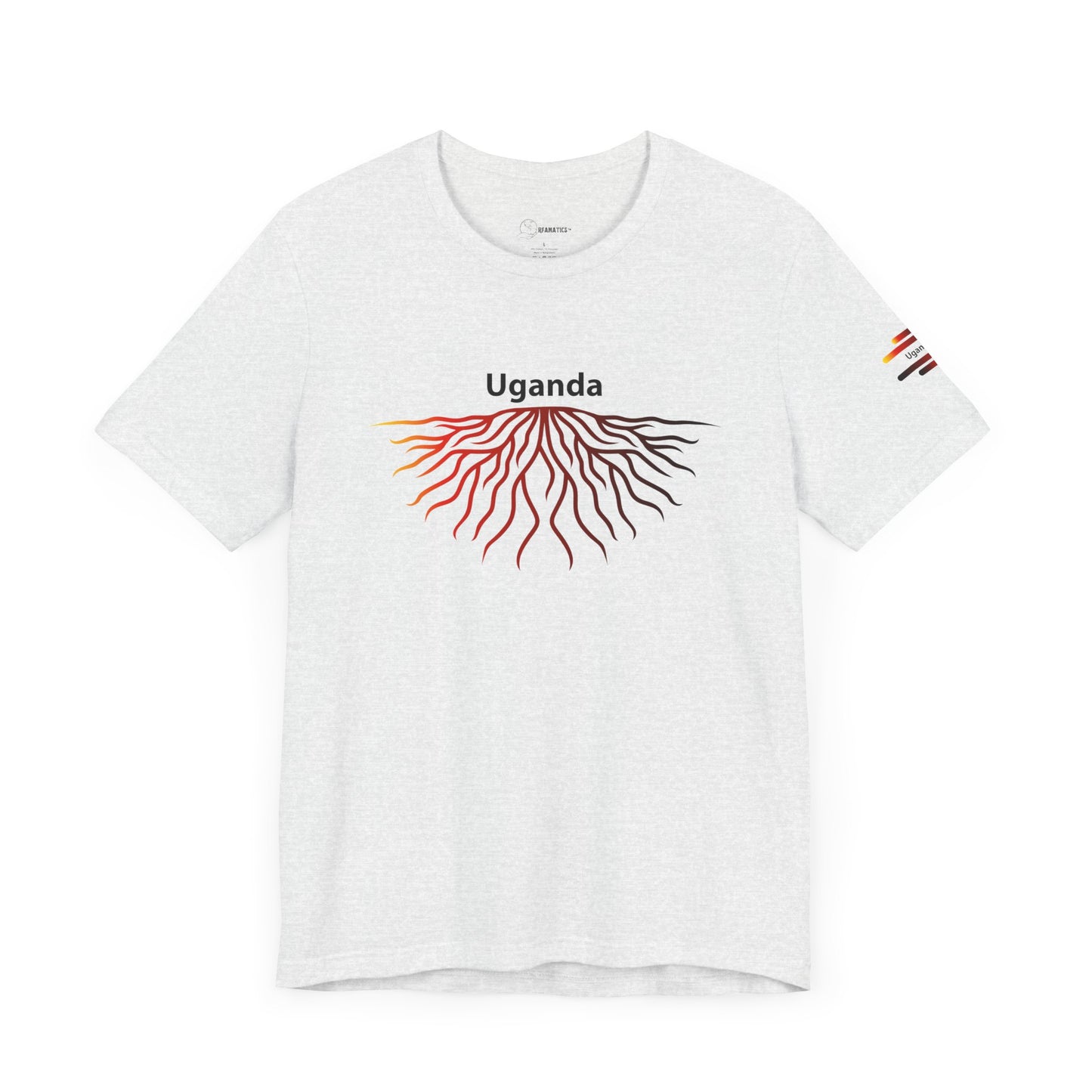 Uganda  Roots -  Adoption Unisex Jersey Short Sleeve Tee