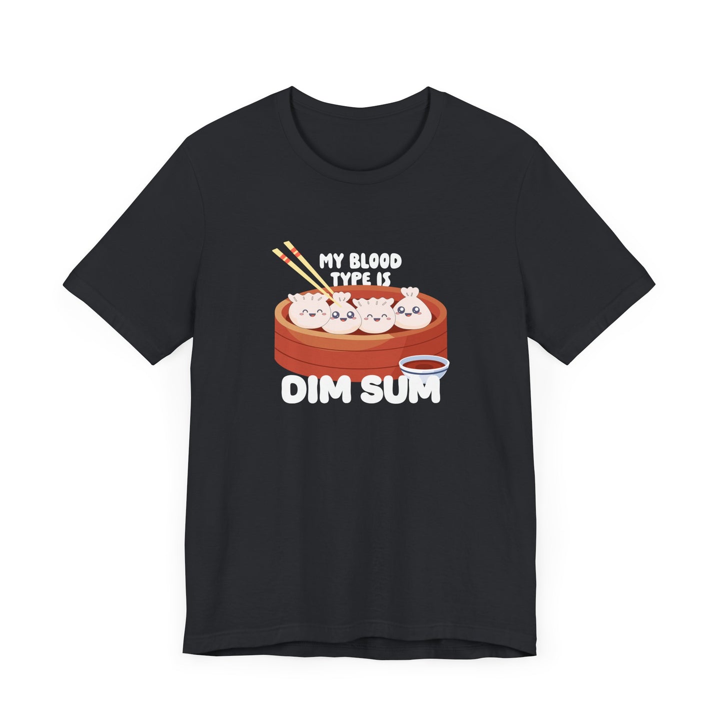 Foodie China -  Dim Sum lovers unite!  Adoption Unisex Jersey Short Sleeve Tee