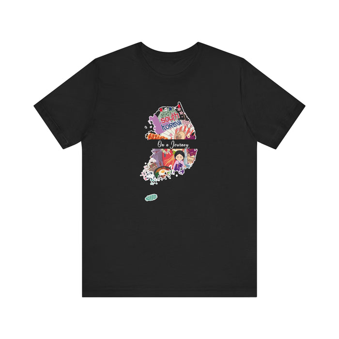 On a Journey - South Korea Explore your roots and connection with our Adoptive Threads Unisex Jersey Short Sleeve Tee
