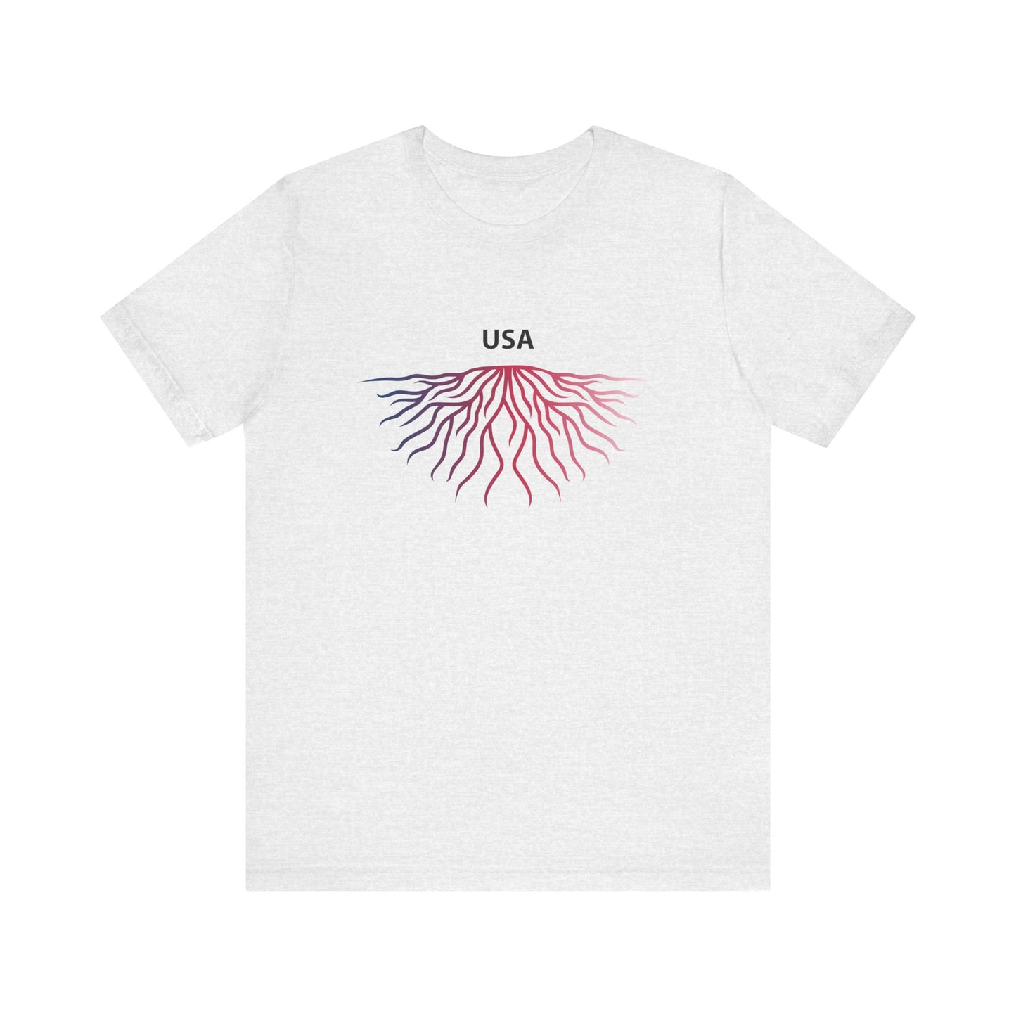 USA Roots -  Foster Children Adoption Unisex Jersey Short Sleeve Tee