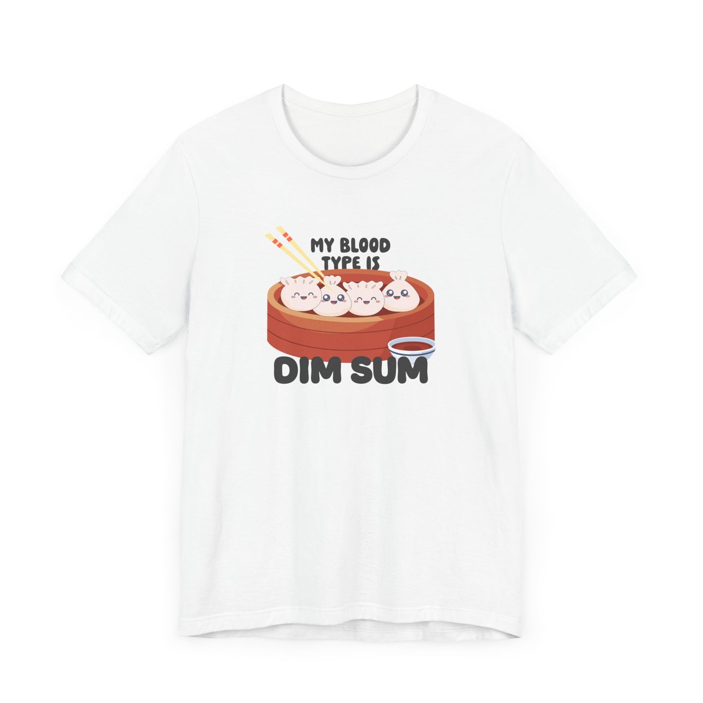 Foodie China -  Dim Sum lovers unite!  Adoption Unisex Jersey Short Sleeve Tee