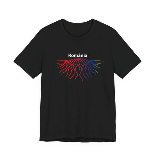 Romania Roots -  Adoption Unisex Jersey Short Sleeve Tee