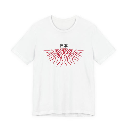 Japan  Roots -  Adoption Unisex Jersey Short Sleeve Tee