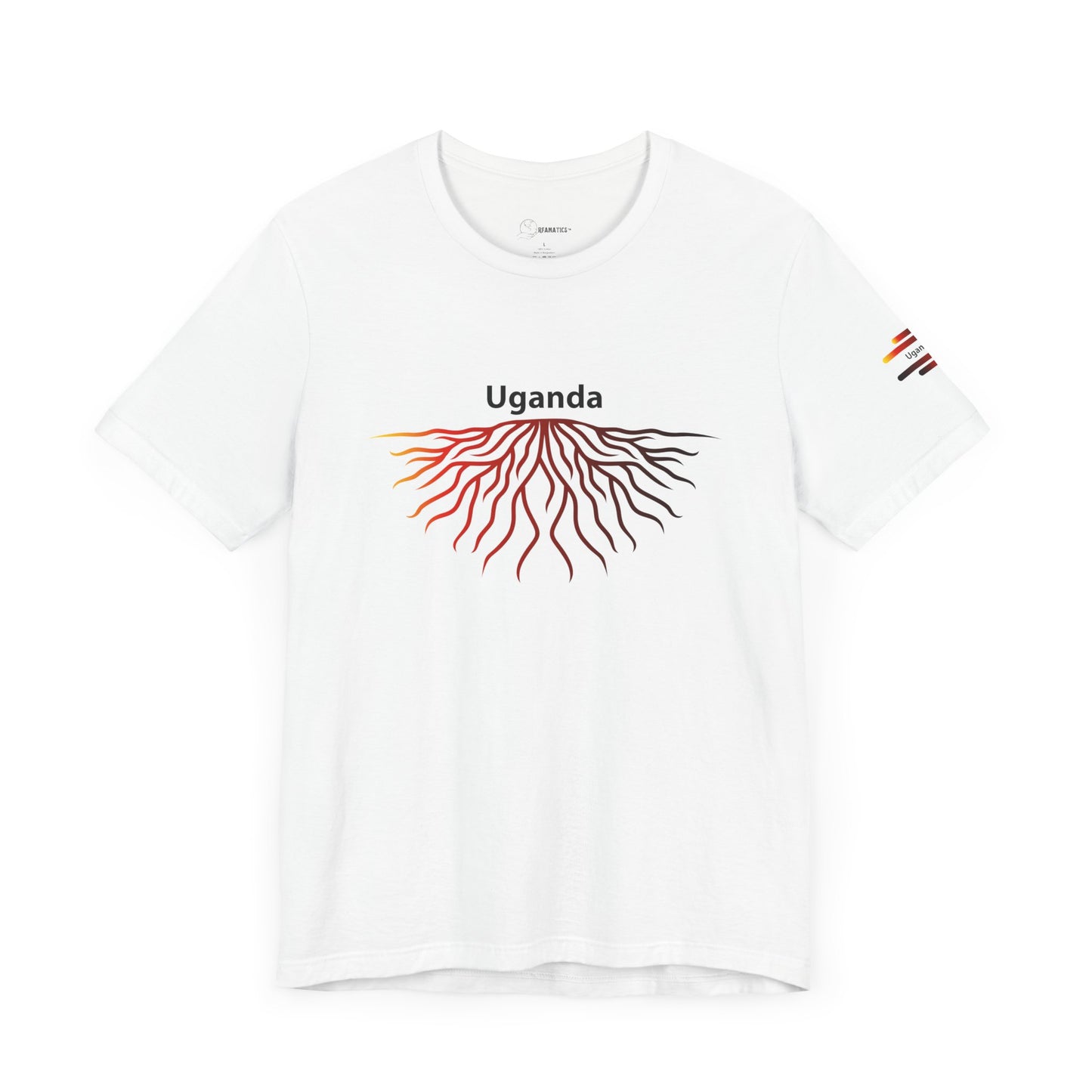 Uganda  Roots -  Adoption Unisex Jersey Short Sleeve Tee