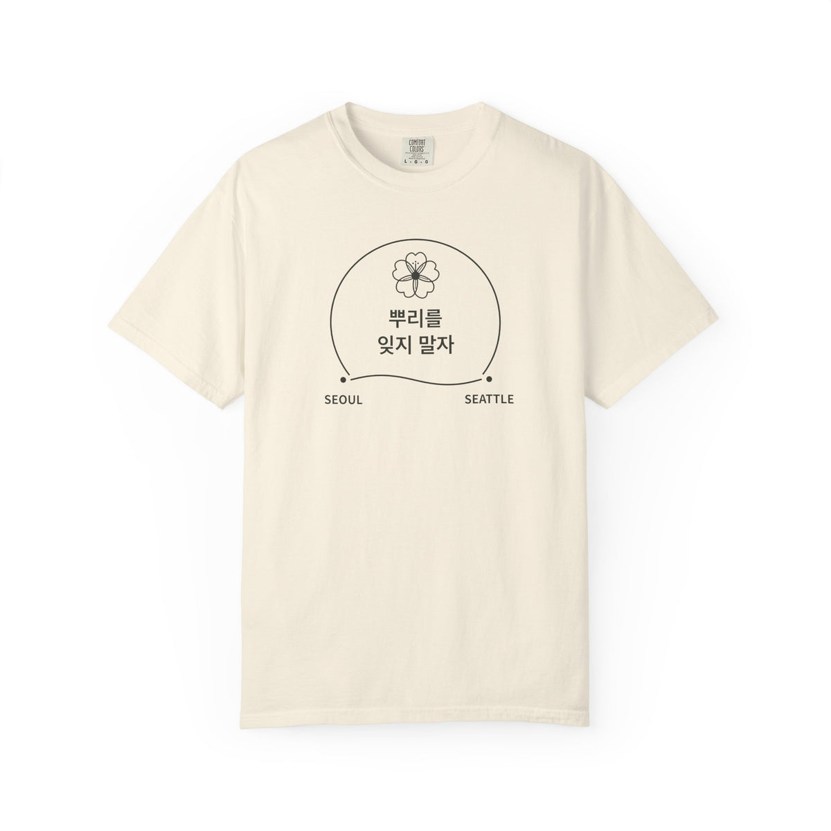 Remember Where You Came From — Personalized Korean Two-City Shirt