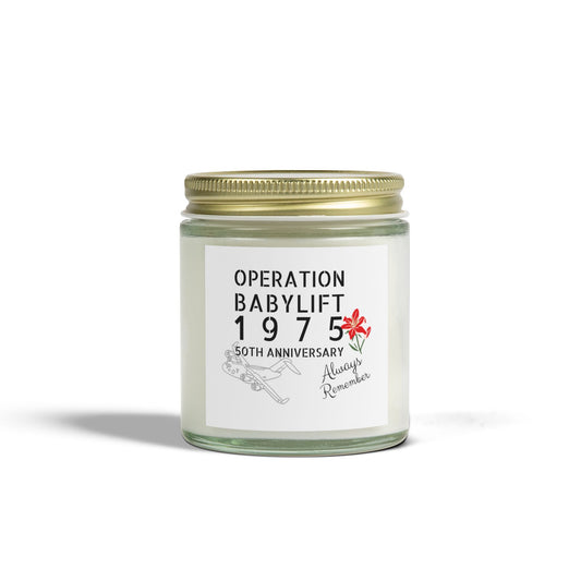 Scented Candle - Operation Babylift 50th Anniversary Vietnam