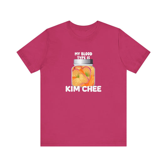 Foodie South Korea  -  Kim Chee lovers unite!  Adoption Unisex Jersey Short Sleeve Tee