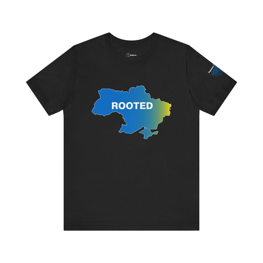 Ukraine Edition - Rooted Adoption Unisex Jersey Short Sleeve Tee