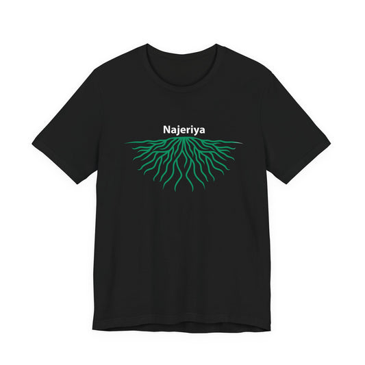 Nigeria  Roots -  Adoption Unisex Jersey Short Sleeve Tee