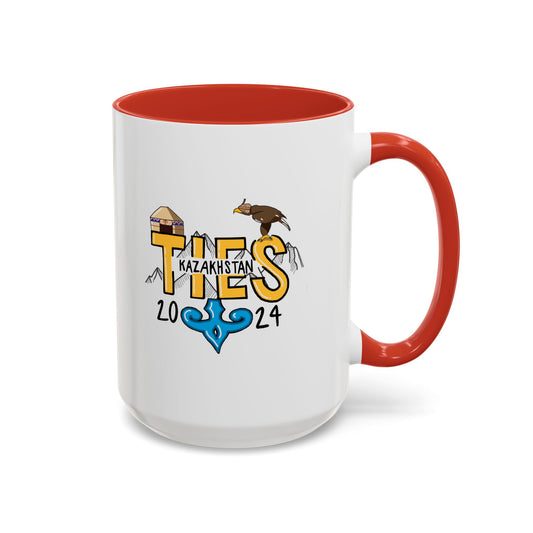 Ties KAZ 2024 Accent Coffee Mug (11, 15oz)