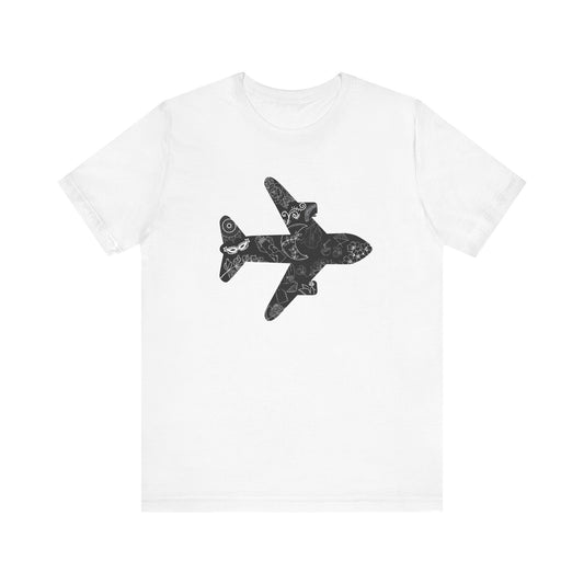 Origin Flight T-Shirt: Embrace Your Roots with Style! Perfect for Travel Enthusiasts and Adoption Advocates. Unisex Jersey Short Sleeve Tee.