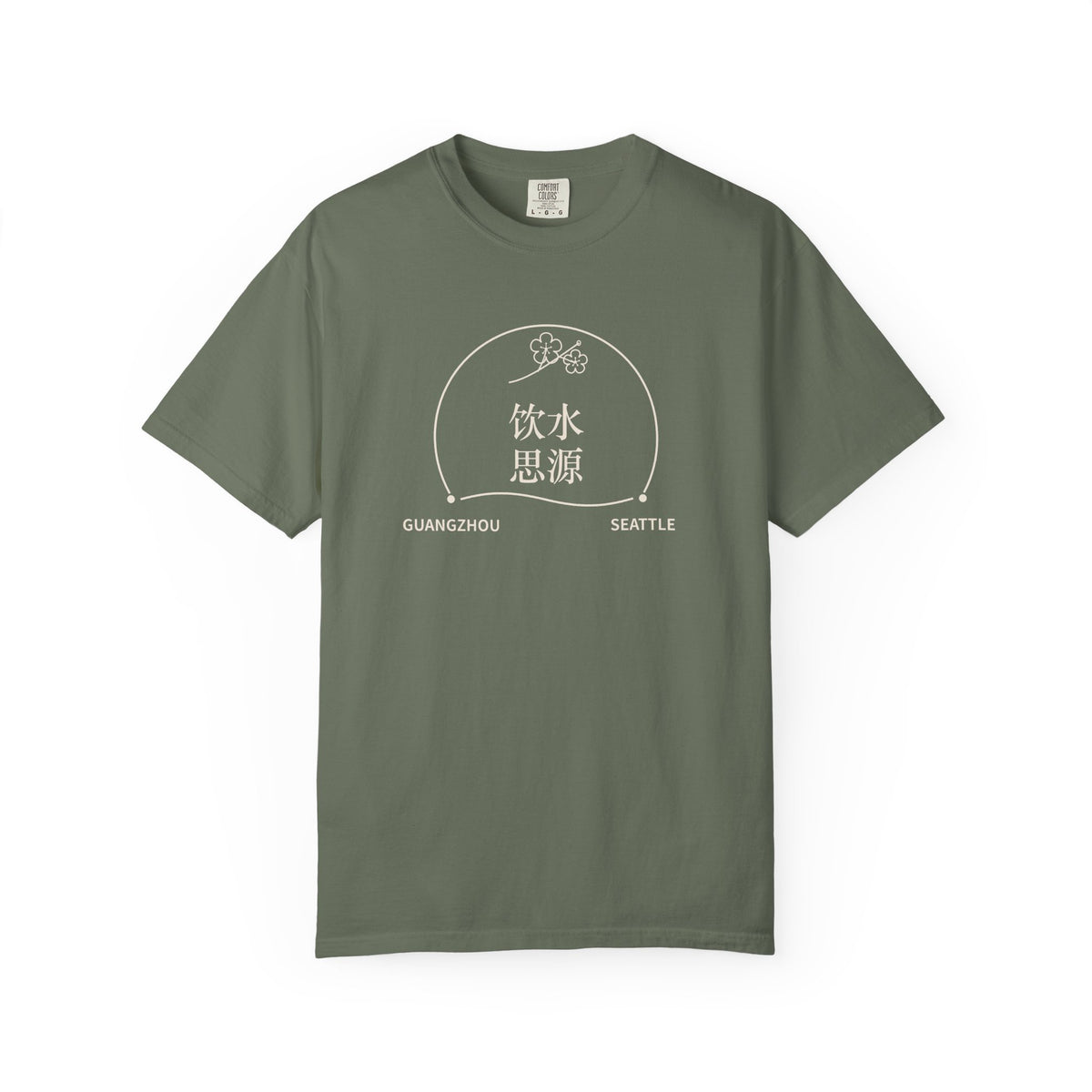 Remember Where You Came From — Personalized Chinese Two-City Shirt